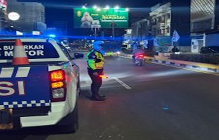 Ramadhan 1446H, Patroli Sahur Ditlantas demi Menjaga Keamanan dan Ketertiban