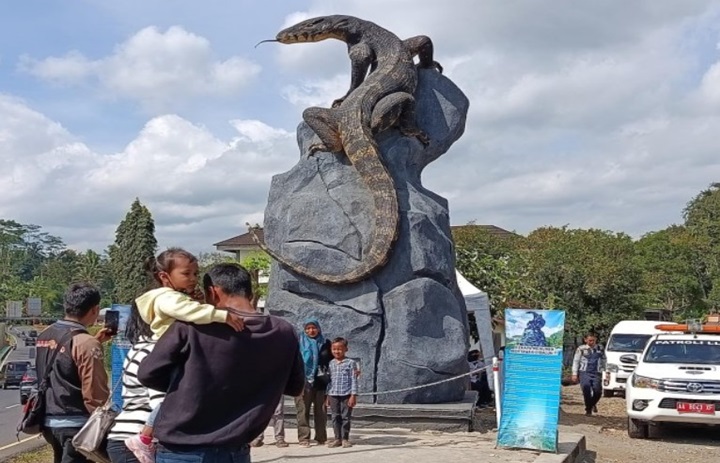 Usai Kantongi Sertifikat HKI, Pembuat Patung Biawak akan Bikin Karya Lain yang Ikonik