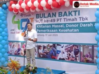 Jelang HUT ke-49, PT. Timah Tbk Gelar Baksos untuk Masyarakat Sekitar