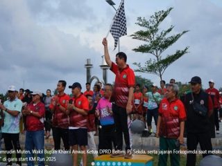 1.440 Pelari Ikuti KM Run 2025, Perkenalkan Wisata Olahraga